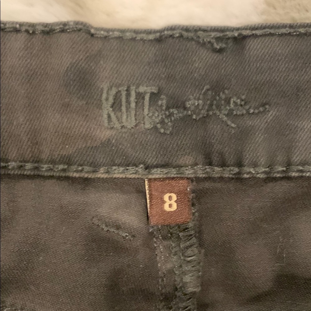 Kut from the Kloth Green Skinny Jeans with Rich Color - Picture 2 of 7
